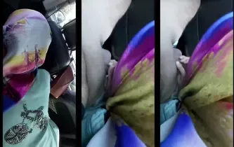 Domalarak Sikilen Baş örtülü amatör katın serisi part 47